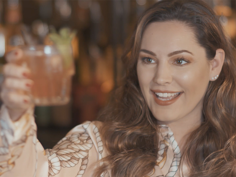 Image for Kelly Brook and JK make cocktails!